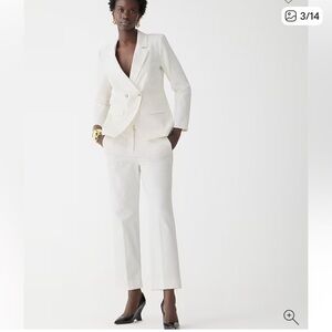 J. Crew Ivory Trousers